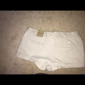 Aeropostale beige shorts.